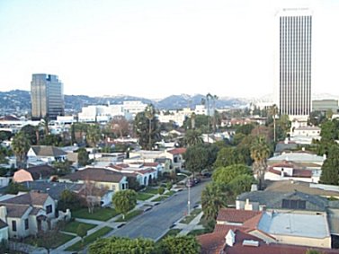 A view of south Los Angeles