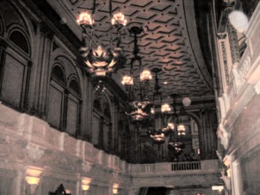 Orpheum Theatre, Los Angeles, elegant lobby