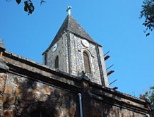 Old church steeple in Puntarenas.