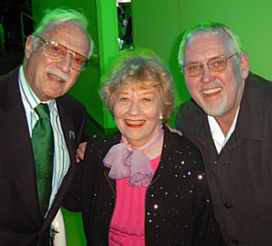 Ray Charles (of the Ray Charles Singers) with Charlotte Rae.