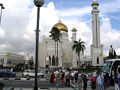 Mosque in Brunei.