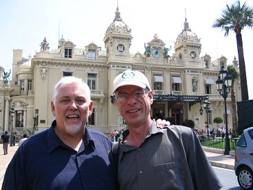 Jim & Steve in Monte Carlo