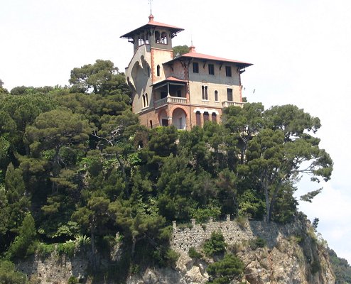 Castle in Portofino.