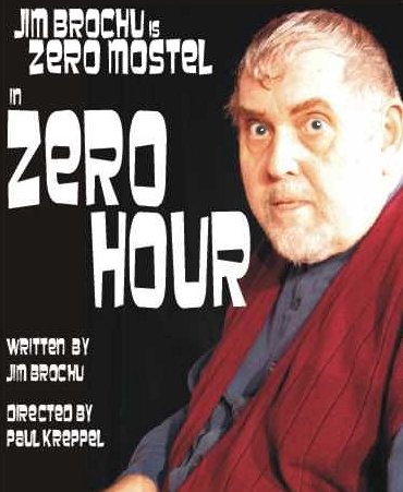 Jim Brochu as Zero Mostel in Zero Hour.